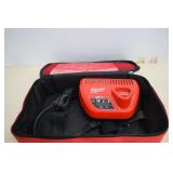 Milwaukee 12V LI-ON Battery Charger & Case