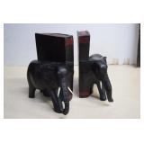 Pair of Elephant Bookends