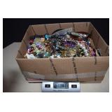 Over 10lbs. Of Costume Jewelry,Some 4 Crafting Or