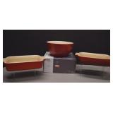 Lecreuset 08.21, 09-43 Casserole Dishes & New