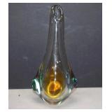 Vtg. Frantisek Zemek,Czech Art Glass Vase From The