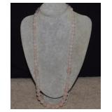 Pink Quartz/Jadeite** Beaded
