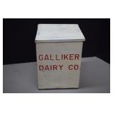 Vintage Galliker Dairy Co. Advertising Porch Milk