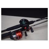 Two Fishing Poles w/Reels