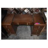 Unique Knee Hole Desk With Fruit Handles