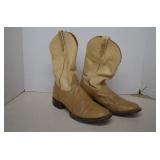 Corral Size 10D Tan Leather Men's Boots