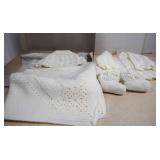 Lovely Hand Crocheted Baby Bunting Set