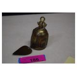 Vintage Brass Hanging Bell