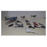 Lot Vintage Diecast Airplanes & MORE
