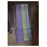 Purple Metal Summer Beach Chair