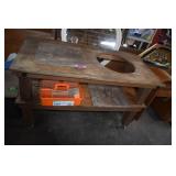 Cabinet W/ Granite for Green Egg W/ Extra Tiles &