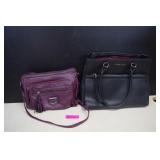 Two Ladies Faux Leather Purses