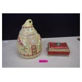 Cookie Jar & Tin Box