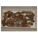One Pound Wheat Pennies - Some Steel