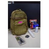 Back Pack w/Camping Supplies