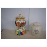 Biscotti Jar/ John Deer Cookie Jar
