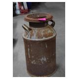 Vintage Steel Milk Can