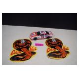 Cobra Kai Patches. New & Citgo Die Cast Car Bank