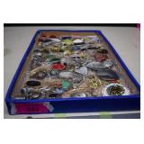 Tray Full Of Fashion Jewelry Pendants & More -Tray
