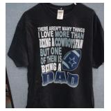 Dallas Cowboy Shirt & Budweiser Shirt