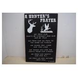 Hunter's Prayer Sign