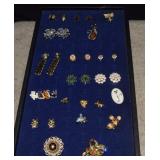 Vtg & Newer Brooches, Earrings, Lapel Pins & More