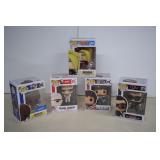 Lot Of 5 Pop Heads Moon Pie,Deidara,Bono,