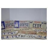 Vintage Lot Metal License Plates