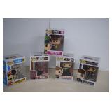 Lot Of 5 Pop Heads Minnie Mouse, Mad Hatter,