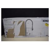 New Kohler Pull Down Kitchen Faucet w/ Soap