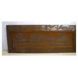 God Bless Our Home Metal Wall Decor 30x12'