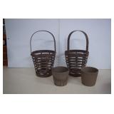 Iron Baskets/ Flower Pots