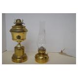 Vintage Brass / Metal Oil Lamps