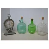 Lot MISC Home Decor, Metal Standing Clock & MORE