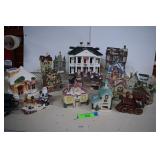 14 Christmas Village Homes & More - One Is Dept 56