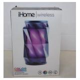 IHome Color Changing Wireless Speaker New In Box
