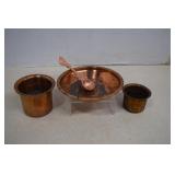 Hindu Copper Puja Set,For Rituals and Holy Water