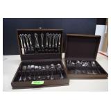Stainless Steel Flatware Set w/Serving Pieces in