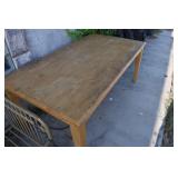 Wooden Table Read Description