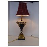 Large Ornate Vintage Lamp WORKS