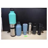 Seven Stainless Steel Drink Bottles