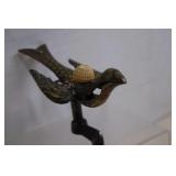 Antique Victorian Sewing Bird Clamp w/ Pin Cushion