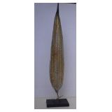 Tall Leaf Sculpture Home Decor