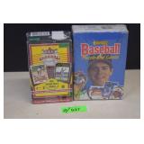 Two Boxes Unopened Baseball Cards
