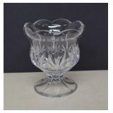 Beautiful Heavy Crystal Decor Compote Bowl