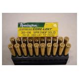 Full Box Remington 30-06 Springfield Ammo