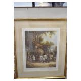 Vintage Mezzotint Engraving By Eugene James Tily