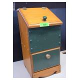 Potato Onion Wood Box