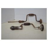 Vintage Rustic Hand Drills