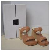 Dolce Vita Wedge Open Toe Shoes Size 7 NIB